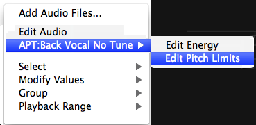 Display Pitch Limits